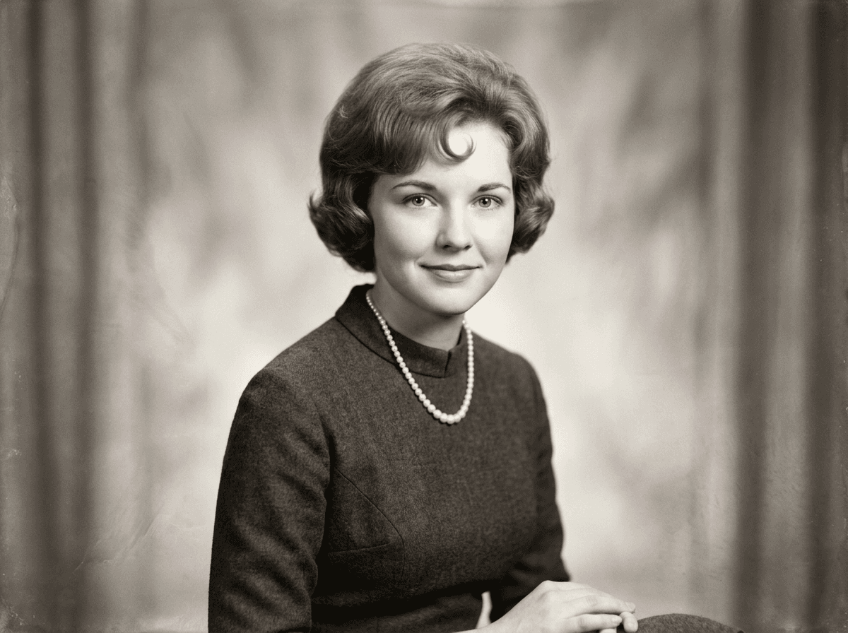 Eleanor in her twenties — 1962